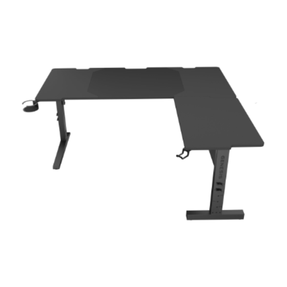 Genesis Gaming Desk , Holm 160 Modular Corner , Black/Anthracite