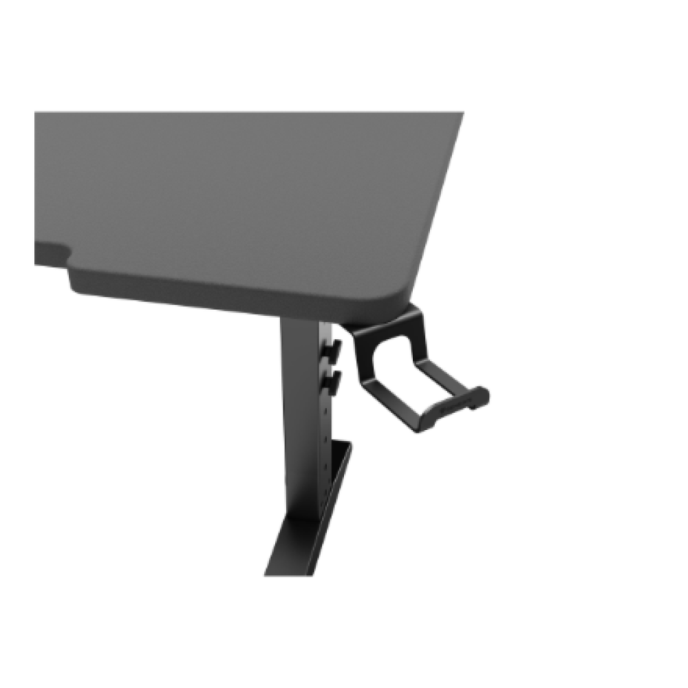 Genesis Gaming Desk , Holm 160 Modular Corner , Black/Anthracite