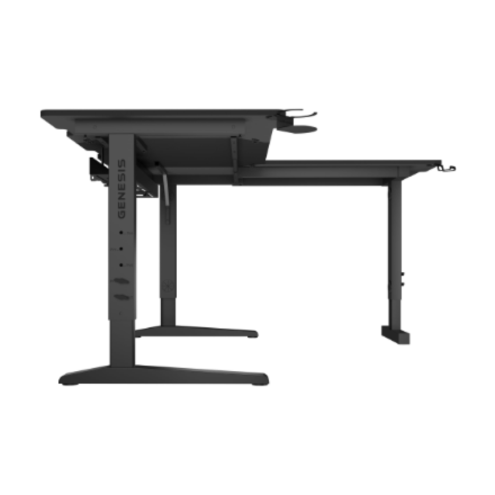 Genesis Gaming Desk , Holm 160 Modular Corner , Black/Anthracite