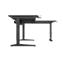 Genesis Gaming Desk , Holm 160 Modular Corner , Black/Anthracite