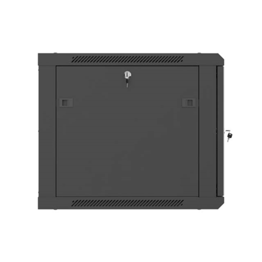 Lanberg Wall mounted installation cabinet 19 9U 600X600 , WF01-6609-23B , Black