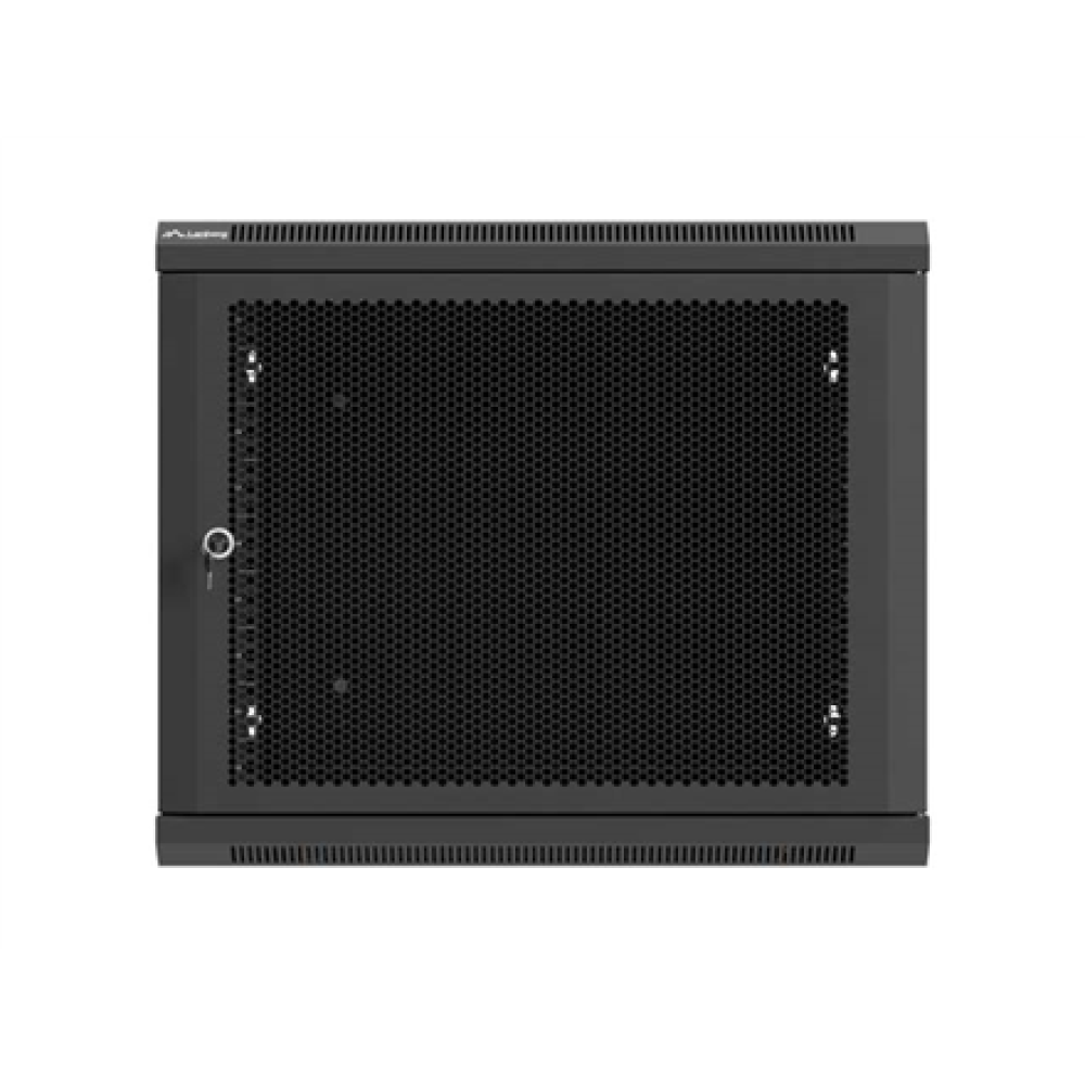 Lanberg Wall mounted installation cabinet 19 9U 600X600 , WF01-6609-23B , Black