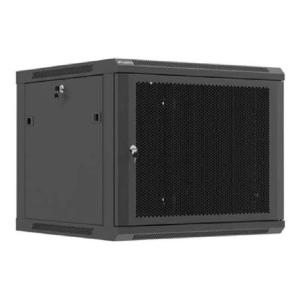 Lanberg Wall mounted installation cabinet 19 9U 600X600 , WF01-6609-23B , Black
