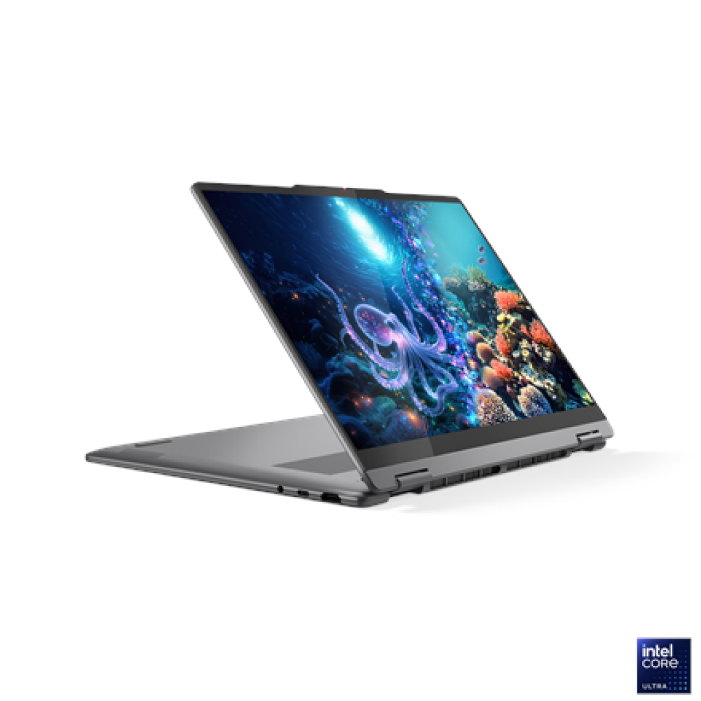 Lenovo Yoga 7 2-in-1 14ILL10 , Luna Grey , 14 , OLED , Touchscreen , WUXGA , 1920 x 1200 pixels , Glossy , Intel Core Ultra 5 , 226V , 16 GB , Soldered LPDDR5x , Solid-state drive capacity 512 GB , Intel Arc Graphics , Windows 11 Home , 802.11be , Bluetoo