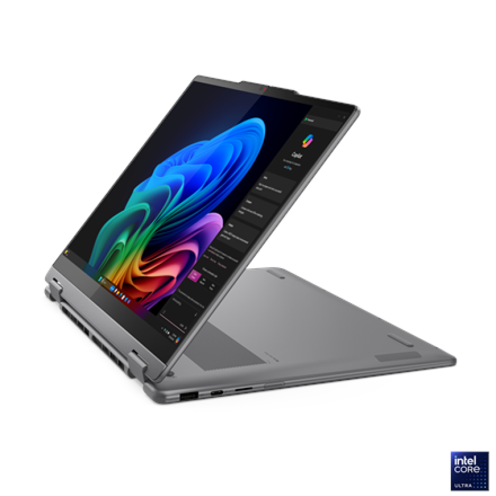 Lenovo Yoga 7 2-in-1 14ILL10 , Luna Grey , 14 , OLED , Touchscreen , WUXGA , 1920 x 1200 pixels , Glossy , Intel Core Ultra 5 , 226V , 16 GB , Soldered LPDDR5x , Solid-state drive capacity 512 GB , Intel Arc Graphics , Windows 11 Home , 802.11be , Bluetoo