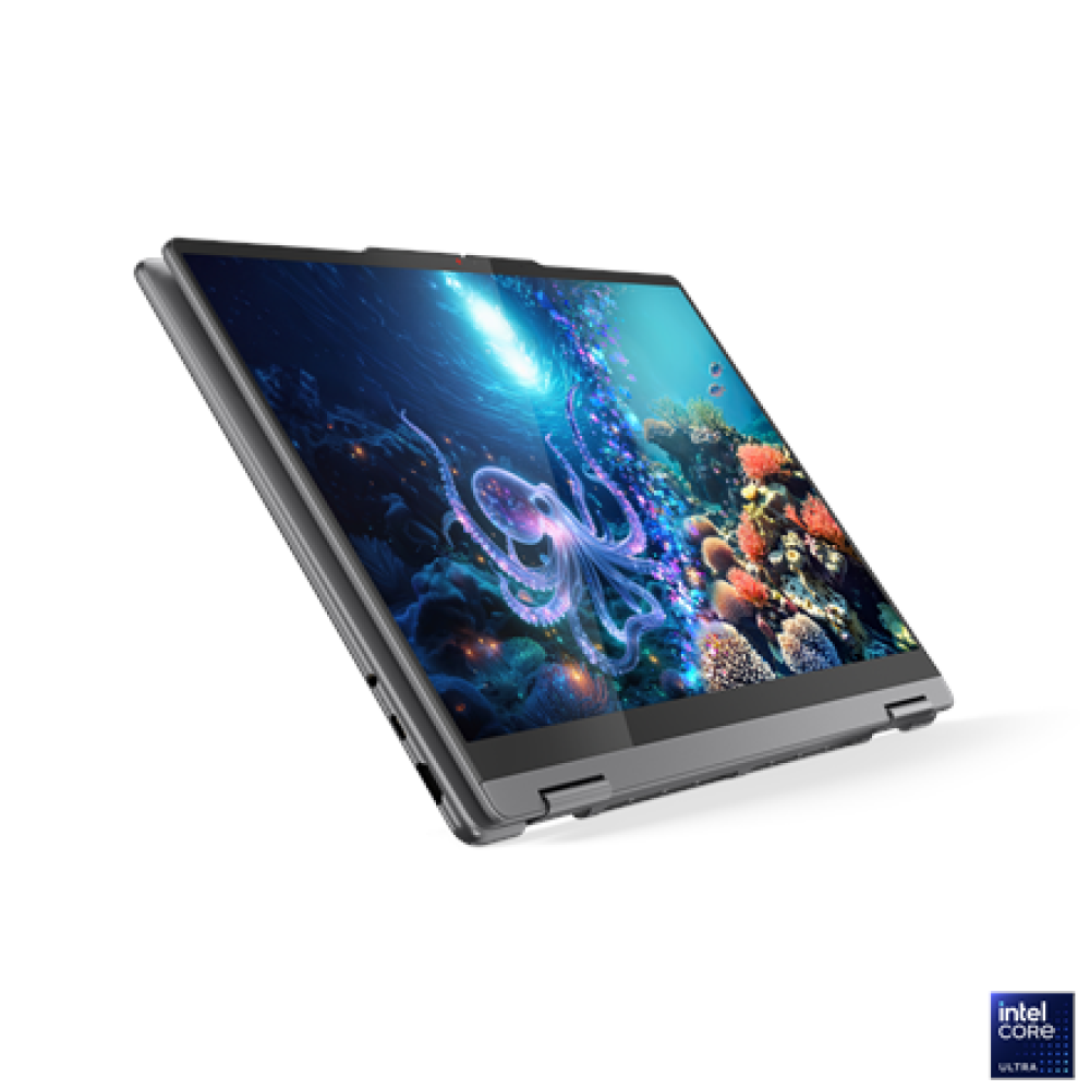 Lenovo Yoga 7 2-in-1 14ILL10 , Luna Grey , 14 , OLED , Touchscreen , WUXGA , 1920 x 1200 pixels , Glossy , Intel Core Ultra 5 , 226V , 16 GB , Soldered LPDDR5x , Solid-state drive capacity 512 GB , Intel Arc Graphics , Windows 11 Home , 802.11be , Bluetoo
