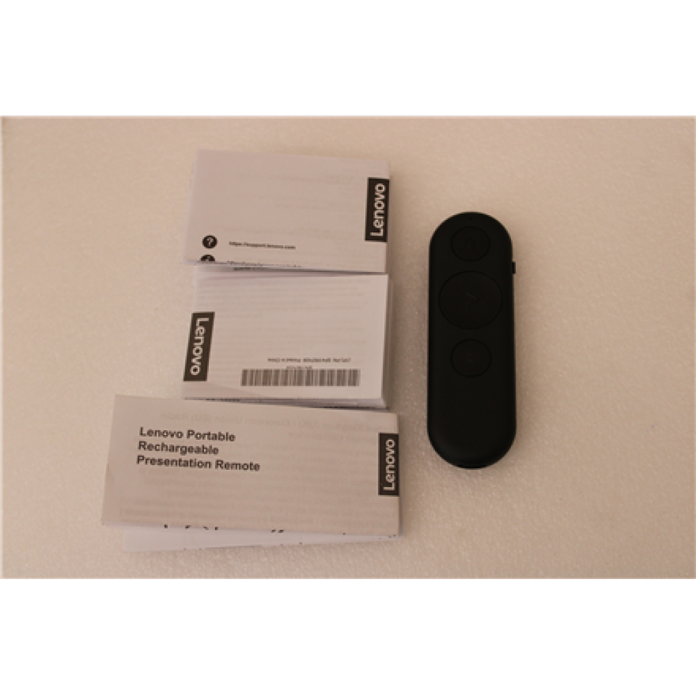 Lenovo Portable Rechargeable Presentation Remote , DEMO , Black