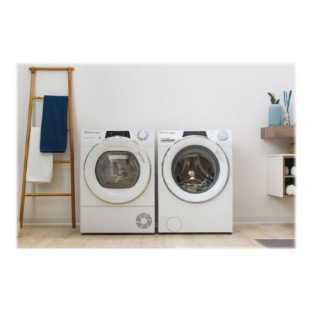 Candy , Dryer Machine , ROE H9A2TCEX-S , Energy efficiency class A++ , Front loading , 9 kg , Heat pump , Big Digit , Depth 58.5 cm , Wi-Fi , White