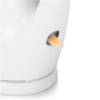 Tristar , Jug Kettle , WK-3380 , Electric , 2200 W , 1.7 L , Plastic , 360° rotational base , White