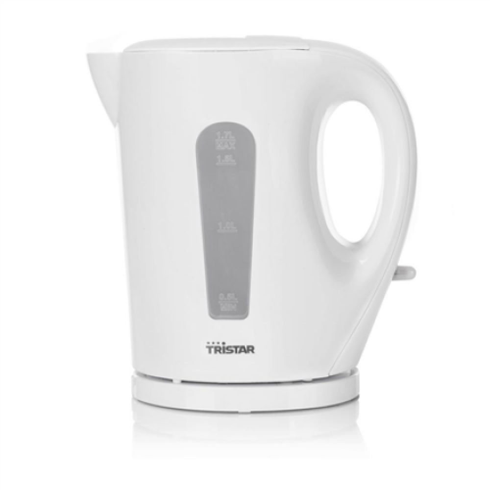 Tristar , Jug Kettle , WK-3380 , Electric , 2200 W , 1.7 L , Plastic , 360° rotational base , White
