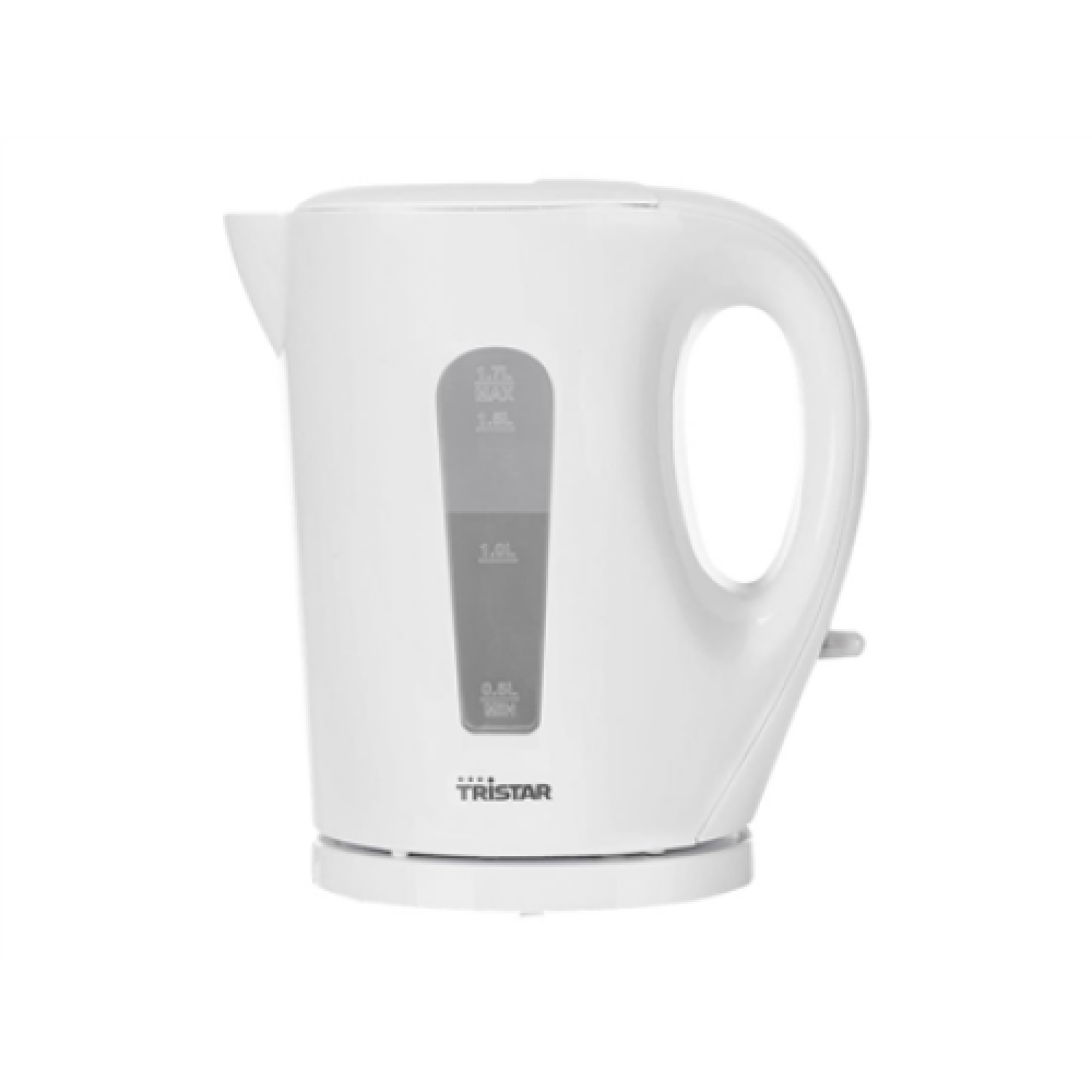 Tristar , Jug Kettle , WK-3380 , Electric , 2200 W , 1.7 L , Plastic , 360° rotational base , White