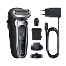 Braun , Shaver , 71-S4200cs , Operating time (max) 50 min , Wet & Dry , Silver/Black