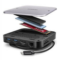 AXAGON USB-C 10Gbps UFO 9in1 Hub , HMC-UFO