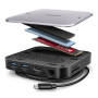 AXAGON USB-C 10Gbps UFO 9in1 Hub , HMC-UFO