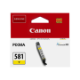 Canon CLI-581Y , Ink Cartridge , Yellow