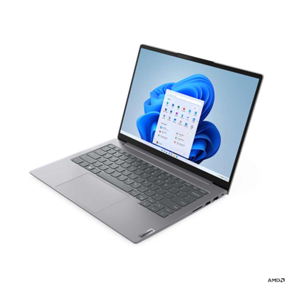 Lenovo ThinkBook 14 G6 ABP , Arctic Grey , 14 , IPS , WUXGA , 1920 x 1200 pixels , Anti-glare , AMD Ryzen 5 , 7430U , 16 GB , SO-DIMM DDR4 , Solid-state drive capacity 512 GB , AMD Radeon Graphics , Windows 11 Pro , 802.11ax , Bluetooth version 5.3 , Keyb