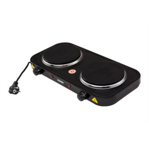 Mesko , Electric stove , MS 6509 , Number of burners/cooking zones 2 , Electric , Black