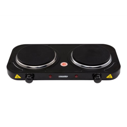 Mesko , Electric stove , MS 6509 , Number of burners/cooking zones 2 , Electric , Black