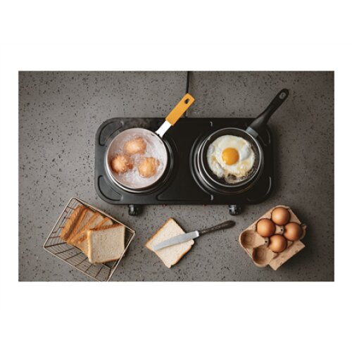 Mesko , Electric stove , MS 6509 , Number of burners/cooking zones 2 , Electric , Black