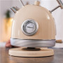 Cecotec Kettle , ThermoSense 420 Vintage , 2200 W , Electric , 1.8 L , Stainless steel , 360° rotational base , Light Beige