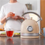 Cecotec Kettle , ThermoSense 420 Vintage , 2200 W , Electric , 1.8 L , Stainless steel , 360° rotational base , Light Beige