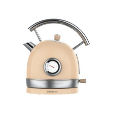 Cecotec Kettle , ThermoSense 420 Vintage , 2200 W , Electric , 1.8 L , Stainless steel , 360° rotational base , Light Beige Cecotec Kettle , ThermoSense 420 Vintage , 2200 W , Electric , 1.8 L , Stainless steel , 360° rotational base , Light Beige