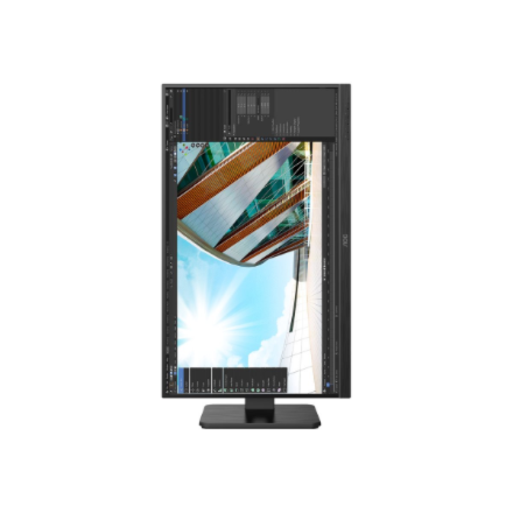 AOC , LED Monitor , 27P2Q , 27 , IPS , FHD , 16:9 , 75 Hz , 4 ms , 1920 x 1080 , 250 cd/m² , Headphone out (3.5mm) , HDMI ports quantity 1 , Black , Warranty 36 month(s)
