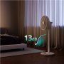 Duux Fan , Whisper Flex 2 , Stand Fan , 2-21.5 W , Diameter 34 cm , Number of speeds 30 , Oscillation , Remote control , White