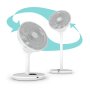Duux Fan , Whisper Flex 2 , Stand Fan , 2-21.5 W , Diameter 34 cm , Number of speeds 30 , Oscillation , Remote control , White