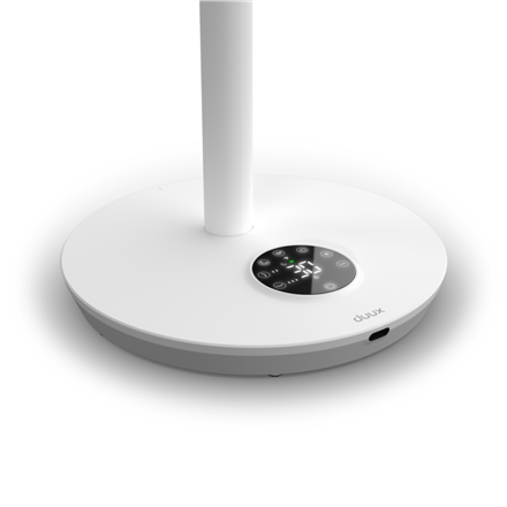 Duux Fan , Whisper Flex 2 , Stand Fan , White , Diameter 34 cm , Number of speeds 30 , Oscillation , 2-21.5 W , Remote control