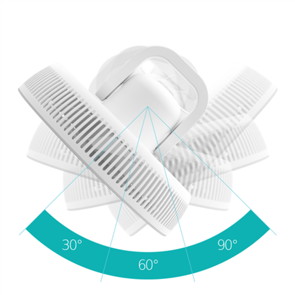 Duux Fan , Whisper Flex 2 , Stand Fan , White , Diameter 34 cm , Number of speeds 30 , Oscillation , 2-21.5 W , Remote control