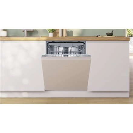Bosch Dishwasher , SMV4EMX71S , Built-in , Width 60 cm , Number of place settings 14 , Number of programs 6 , Energy efficiency class B , Display , AquaStop function , White