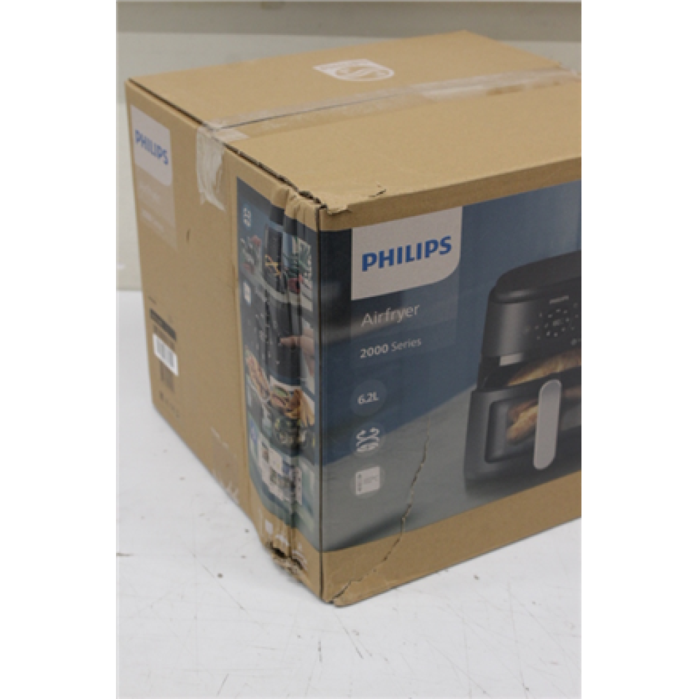 SALE OUT. Philips , Airfryer , NA231/00 , Power 1700 W , Capacity 6.2 L , Black/Silver , DAMAGED PACKAGING