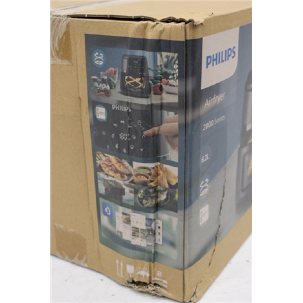 SALE OUT. Philips , Airfryer , NA231/00 , Power 1700 W , Capacity 6.2 L , Black/Silver , DAMAGED PACKAGING