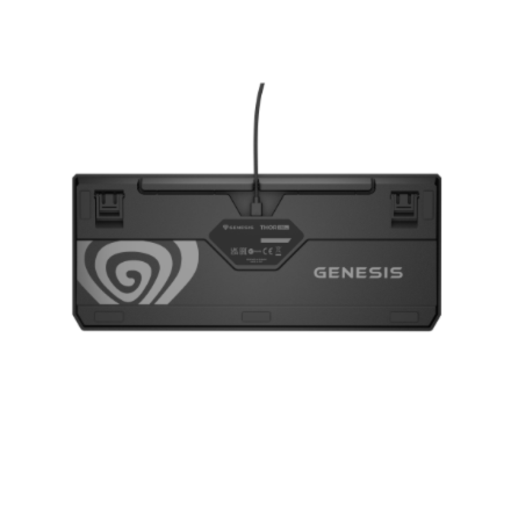 Genesis , THOR 230 TKL , Mechanical Gaming Keyboard , Wired , US , Outemu Red , Anchor Gray Negative