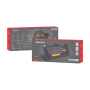 Genesis , THOR 230 TKL , Mechanical Gaming Keyboard , Wired , US , Outemu Red , Anchor Gray Negative