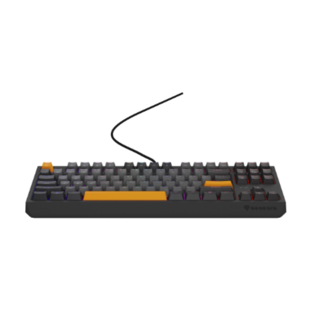 Genesis , THOR 230 TKL , Mechanical Gaming Keyboard , Wired , US , Outemu Red , Anchor Gray Negative