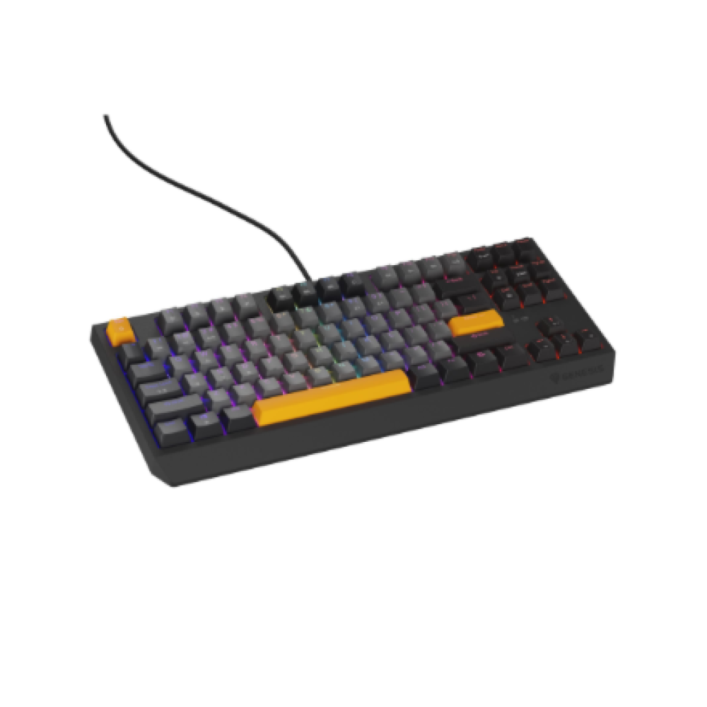 Genesis , THOR 230 TKL , Mechanical Gaming Keyboard , Wired , US , Outemu Red , Anchor Gray Negative