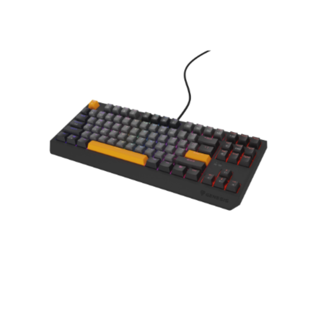 Genesis , THOR 230 TKL , Mechanical Gaming Keyboard , Wired , US , Outemu Red , Anchor Gray Negative