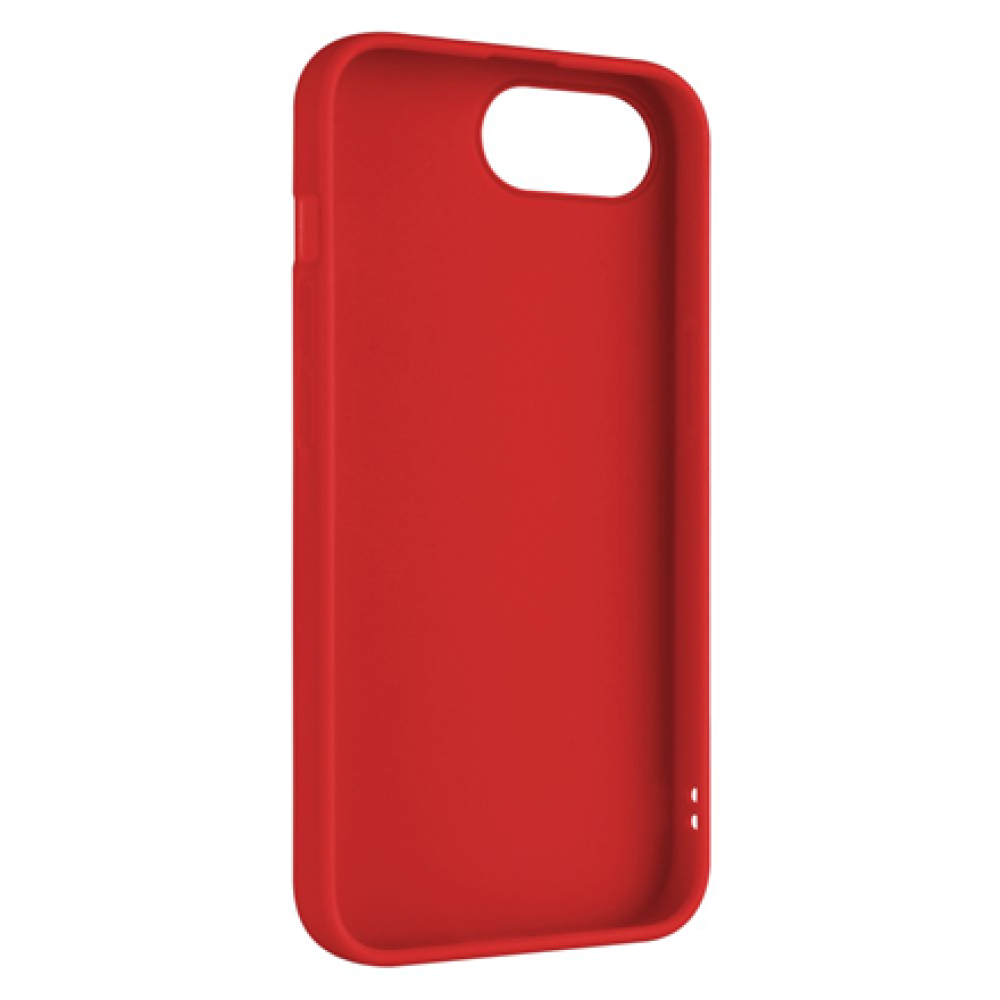 Fixed Story , Back Cover , Apple , iPhone 16e , Rubber , Red