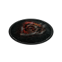 Genesis Tellur 400 Round Lava Floor Mat , Black