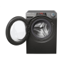 Candy , Washing Machine , RO6106DWMRR7/1-S , Energy efficiency class A , Front loading , Washing capacity 10 kg , 1600 RPM , Depth 58 cm , Width 60 cm , Display , TFT , Steam function , Wi-Fi , Anthracite