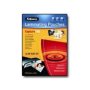 Fellowes , Laminating Pouch - 65x95mm , Glossy , Ideal for identity cards, credit cards, business cards and visitor cards; Capture 125 Micron thickness - providing an advanced level of document protection; Pack size of 100; Compatible with all laminator b