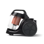 Philips , Vacuum cleaner , XB1142/10 1000 series , Bagless , Power 800 W , Dust capacity 1.3 L , Rich black/Coral moody