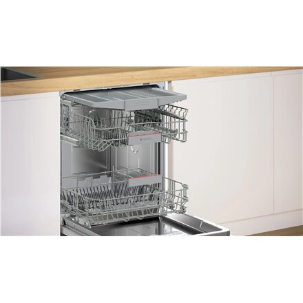 Bosch Dishwasher , SMV46KX14E , Built-in , Width 60 cm , Number of place settings 13 , Number of programs 6 , Energy efficiency class E , AquaStop function , White
