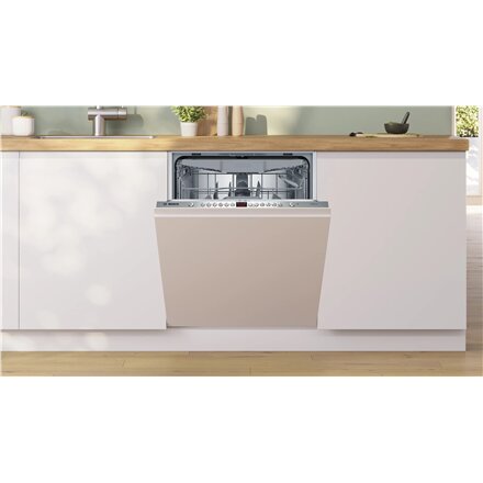 Bosch Dishwasher , SMV46KX14E , Built-in , Width 60 cm , Number of place settings 13 , Number of programs 6 , Energy efficiency class E , AquaStop function , White