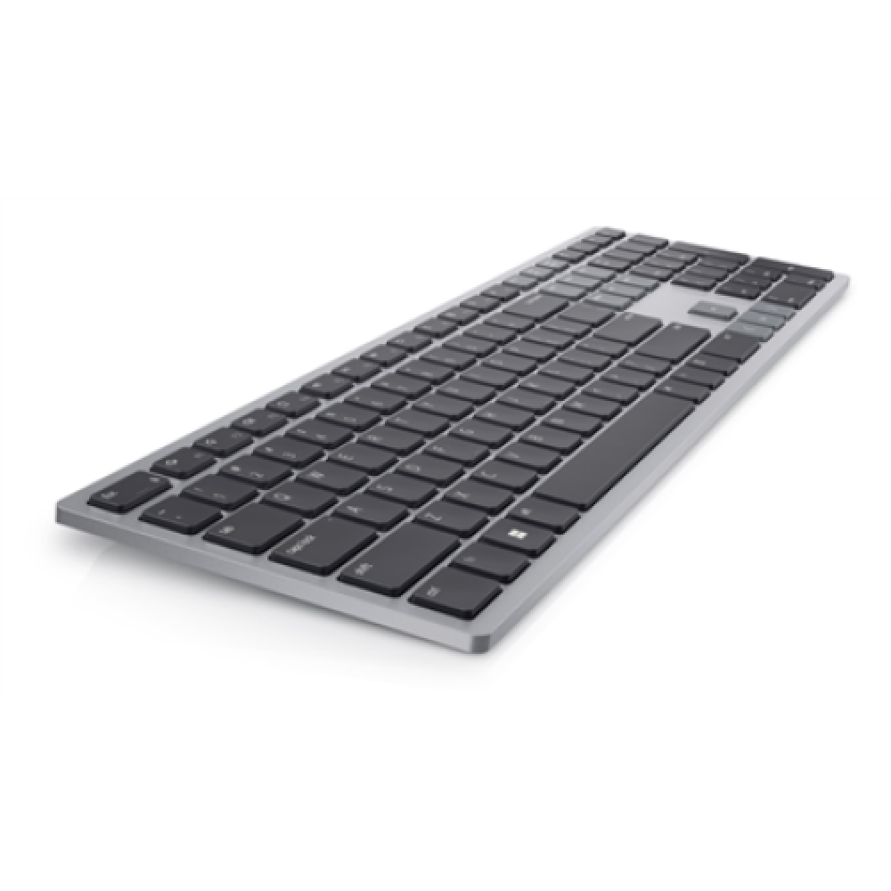 Dell , Keyboard , KB700 , Keyboard , Wireless , Russian , Titan Gray , 2.4 GHz, Bluetooth 5.0