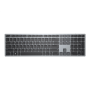 Dell , Keyboard , KB700 , Keyboard , Wireless , RU , m , Titan Gray , 2.4 GHz, Bluetooth 5.0 , g