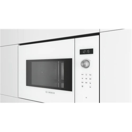 Bosch Microwave Oven , BFL554MW0 Series 6 , Built-in , 25 L , 900 W , White