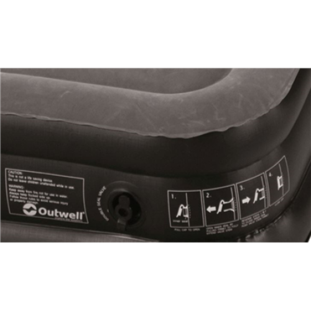 Outwell Flock mattress Excellent Single with practical carrybag 30 cm